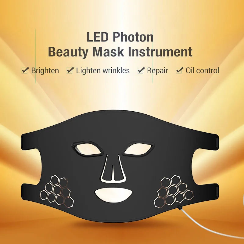 72 LED Photon Beauty Mask for Skin Rejuvenation and Fine Line Reduction