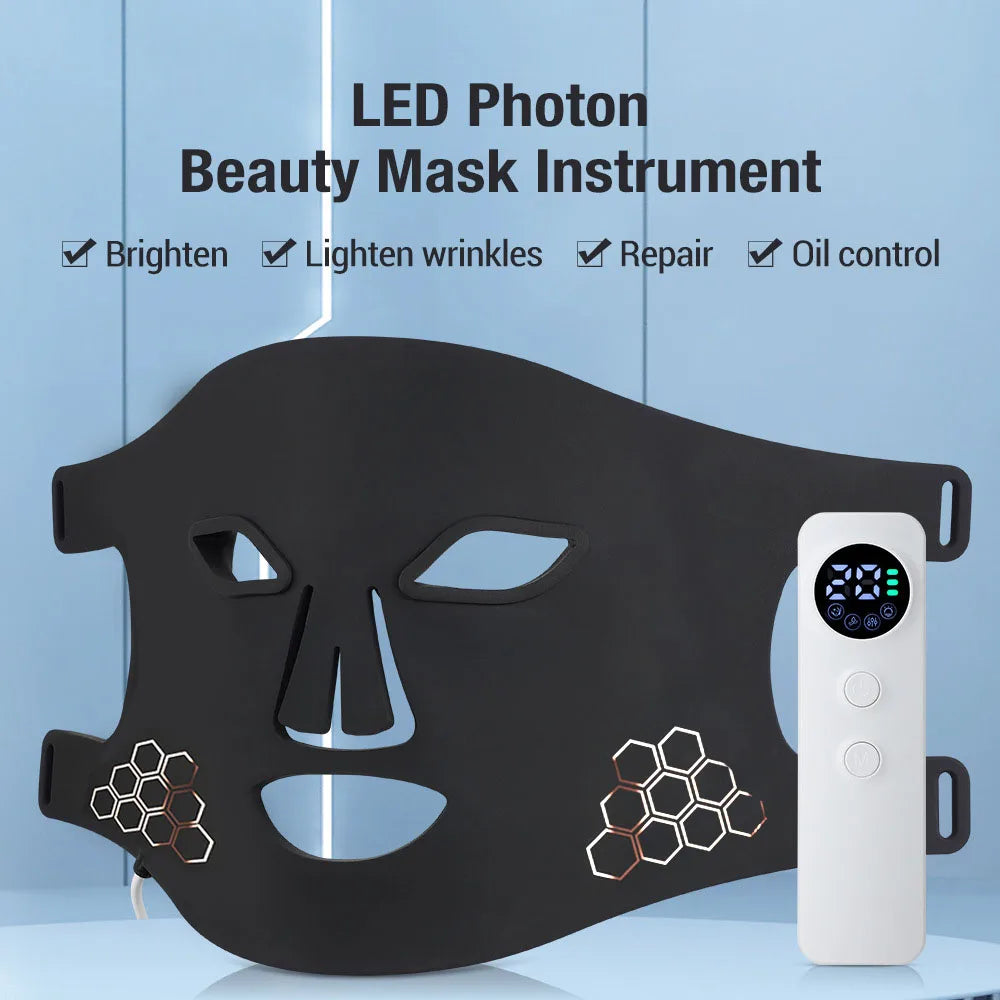 72 LED Photon Beauty Mask for Skin Rejuvenation and Fine Line Reduction